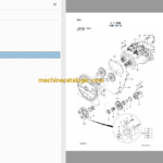 Hitachi ZX200-3,ZX200LC-3,ZX210H-3,ZX210LCH-3,ZX210K-3,ZX210LCK-3,ZX210LCN-3,ZX240N-3 Hydraulic Excavator Full Parts Catalog