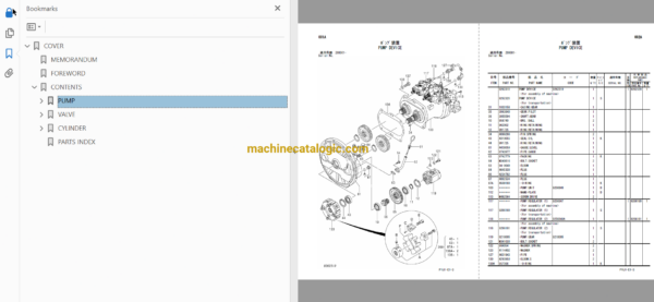 Hitachi ZX200-3,ZX200LC-3,ZX210H-3,ZX210LCH-3,ZX210K-3,ZX210LCK-3,ZX210LCN-3,ZX240N-3 Hydraulic Excavator Full Parts Catalog