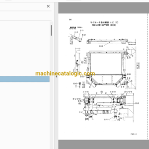 Hitachi EX1200-5D Excavator Full Parts Catalog