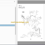 Hitachi ZX75US-5A,ZX85US-5A Hydraulic Excavator Full Parts and Engine Parts Catalog