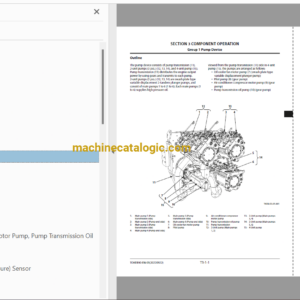 Hitachi EX2600-7B Hydraulic Excavator Tier 4 Final Cummins Engine Technical and Workshop Manual