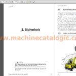 PW148-8, PW160-8, PW180-7 Plus, PW200-7 Plus MOBILEBAGGER Bedienungs- und Wartungsanleitung INDEX