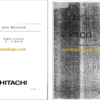 Hitachi EX400 Excavator Full Parts Catalog