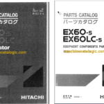 Hitachi EX60-5,EX60LC-5 Excavator Full Parts Catalog