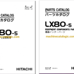 Hitachi LX80-5 Wheel Loader Full Parts Catalog