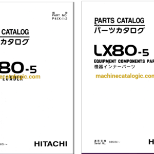 Hitachi LX80-5 Wheel Loader Full Parts Catalog