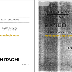 Hitachi EX400 Excavator Full Parts Catalog