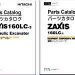 Hitachi ZX160LC-3 Hydraulic Excavator Full Parts Catalog