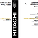 Hitachi LX145E-1 Wheel Loader Full Parts Catalog