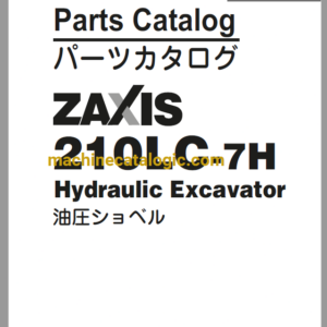 Hitachi ZX210LC-7H Parts Catalog