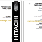 Hitachi LX145E-2 Wheel Loader Full Parts Catalog