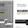 Hitachi EX120K-3 Excavator Full Parts Catalog