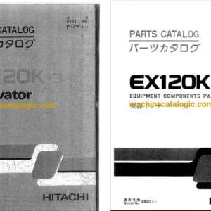 Hitachi EX120K-3 Excavator Full Parts Catalog