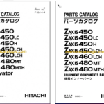 Hitachi ZX450,ZX450LC,ZX450H,ZX450LCH,ZX460LCH,ZX480MT,ZX480MTH Excavator Full Parts Catalog