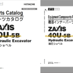 Hitachi ZX40U-5B Full Parts Catalog
