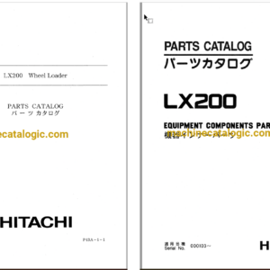 Hitachi LX200 Wheel Loader Full Parts Catalog