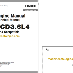 Hitachi TCD3.6L4 Tier 4 Compatible Engine Technical and Workshop Manual