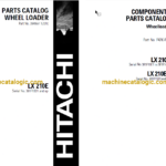 Hitachi LX200 Wheel Loader Full Parts Catalog