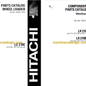 Hitachi LX200 Wheel Loader Full Parts Catalog