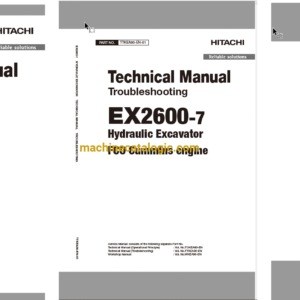 EX2600-7(Cummins FCO) Technical and Workshop Manual