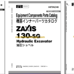 Hitachi ZX130-5G ,ZX130K-5G Hydraulic Excavator Full Parts and Engine Parts Catalog