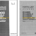 Hitachi EX400,EX400LC,EX400H,EX400LCH Excavator Full Parts Catalog