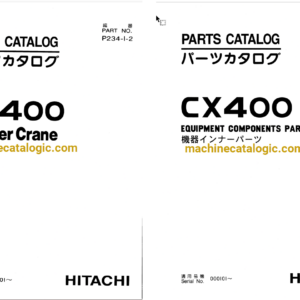 Hitachi EX200 Hydraulic Excavator Full Parts Catalog