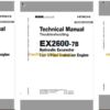 EX2600-7B Tier 4 Final Cummins Engine Technical and Workshop Manual
