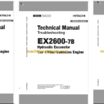 EX2600-7B Tier 4 Final Cummins Engine Technical and Workshop Manual