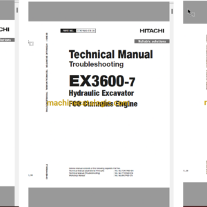 EX3600-7(Cummins FCO) Technical and Workshop Manual