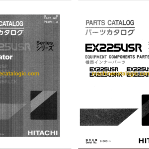 Hitachi EX225USR,EX225USRLC,EX225USRK,EX225USRLCK Excavator Full Parts Catalog