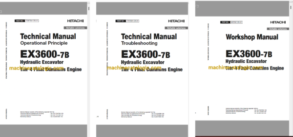 EX3600-7B(Cummins T4F) Technical and Workshop Manual