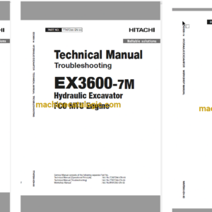 EX3600-7M(MTU FCO) Technical and Workshop Manual