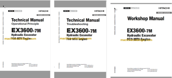 EX3600-7M(MTU FCO) Technical and Workshop Manual