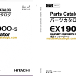 Hitachi EX1900-5 Excavator Full Parts Catalog