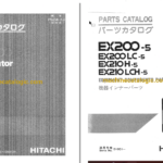 Hitachi EX200-5,EX200LC-5,EX210H-5,EX210LCH-5 Excavator Full Parts Catalog