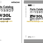 Hitachi ZW30L Wheel Loader Full Parts Catalog