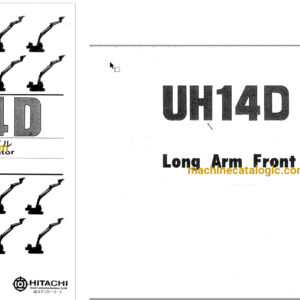 Hitachi UH14D Hydraulic Excavator Parts Catalog