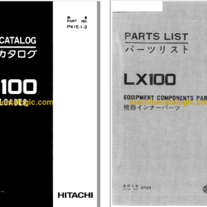 Hitachi LX100 Wheel Loader Full Parts Catalog