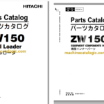 Hitachi ZW150 Wheel Loader Full Parts Catalog