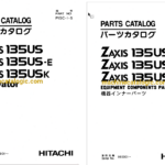 Hitachi ZX135US, ZX135US-E, ZX135USK Excavator Full Parts Catalog