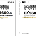 Hitachi EX5600-6 Hydraulic Excavator Full Parts Catalog