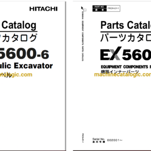 Hitachi EX5600-6 Hydraulic Excavator Full Parts Catalog