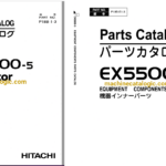 Hitachi EX5500-5 Hydraulic Excavator Full Parts Hitachi Catalog