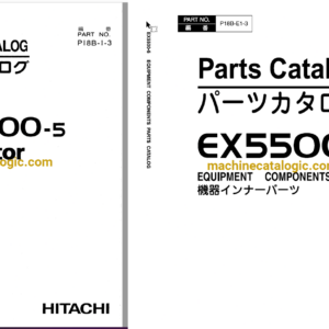 Hitachi EX5500-5 Hydraulic Excavator Full Parts Hitachi Catalog