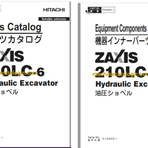 Hitachi ZX210LC-6 Hydraulic Excavator Full Parts Catalog