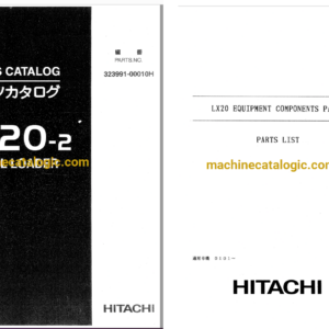 Hitachi LX20-2 Wheel Loader Full Parts Catalog