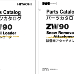 Hitachi ZW90 Wheel Loader Full Parts Catalog Hitachi ZW90 Wheel Loader INDEX: