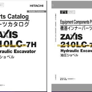 Hitachi ZX210LC-7H (NA Spec.) Hydraulic Excavator Full Parts Catalog