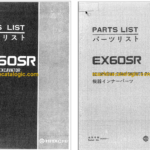 Hitachi EX60SR Hydraulic Excavator Full Parts Catalog